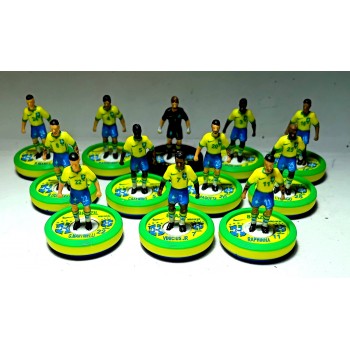 Subbuteo Andrew Table Soccer Brazil World Cup 2026 Team on WSB Professional bases